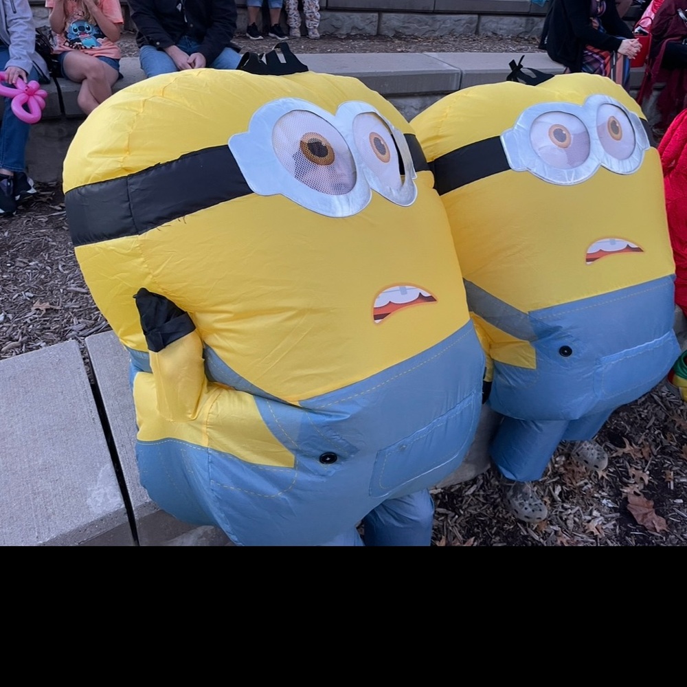 Kids Minion Costume - Yellow and Blue